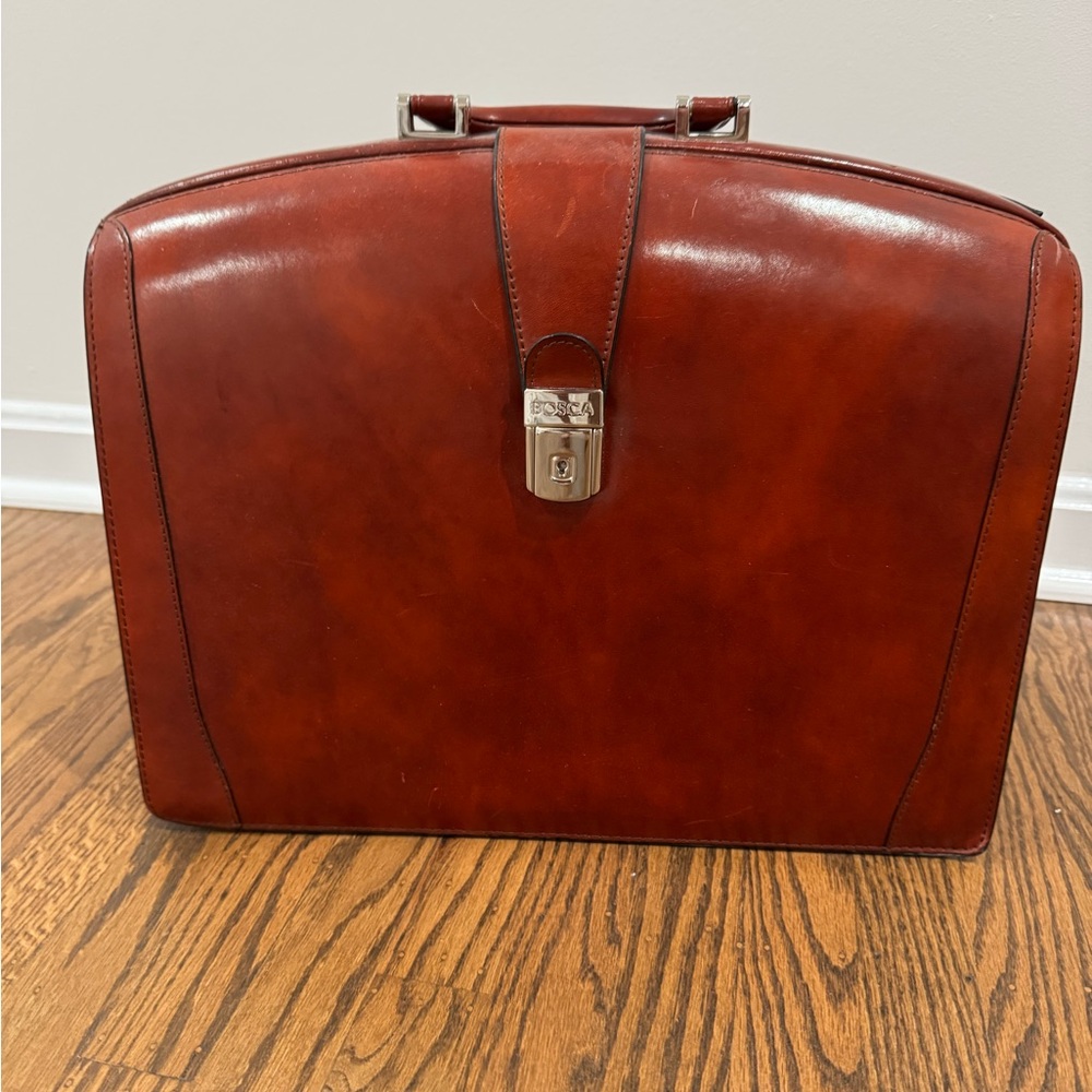Bosca Old Leather Partners Briefcase